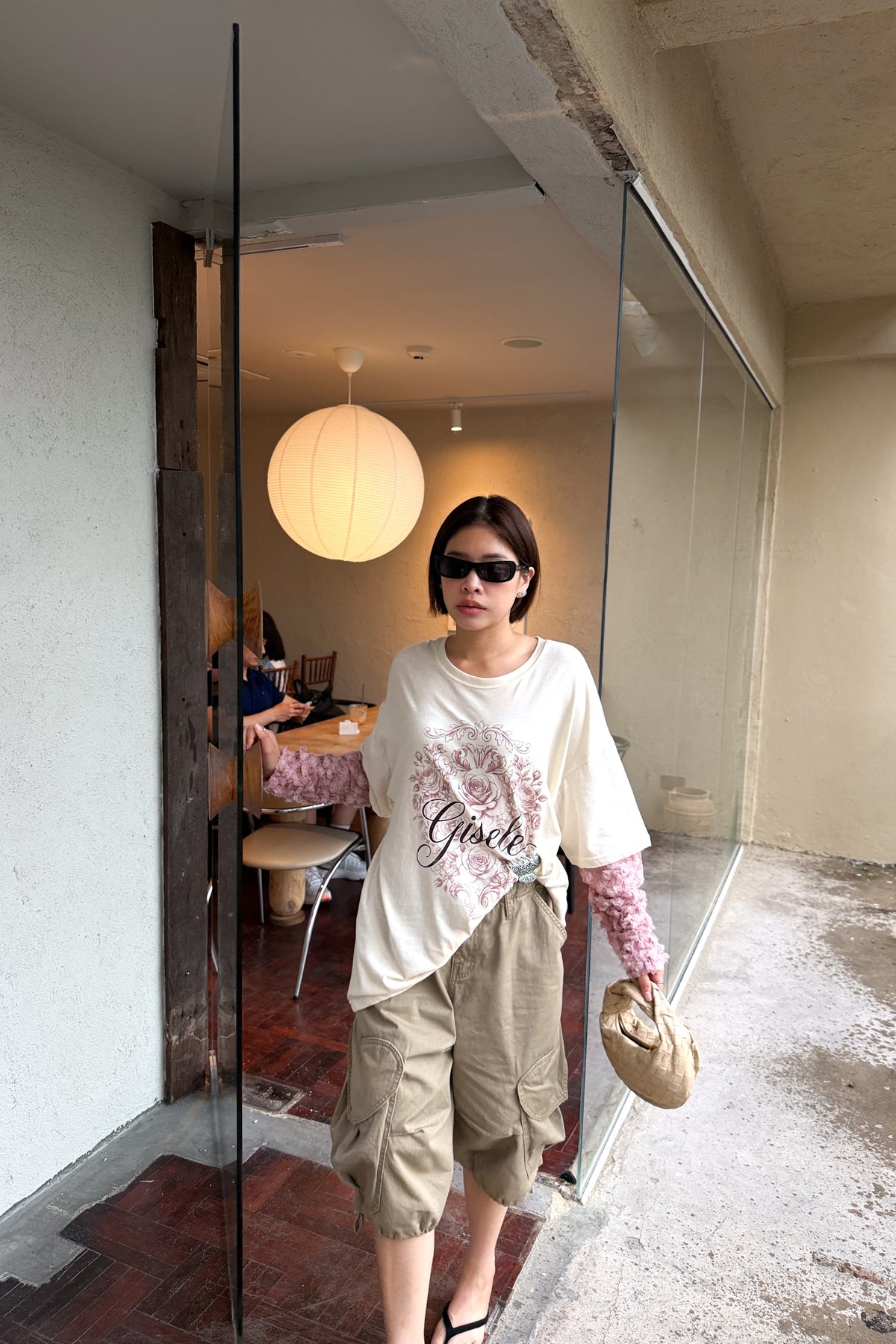 Rosie Lace Sleeve Tee