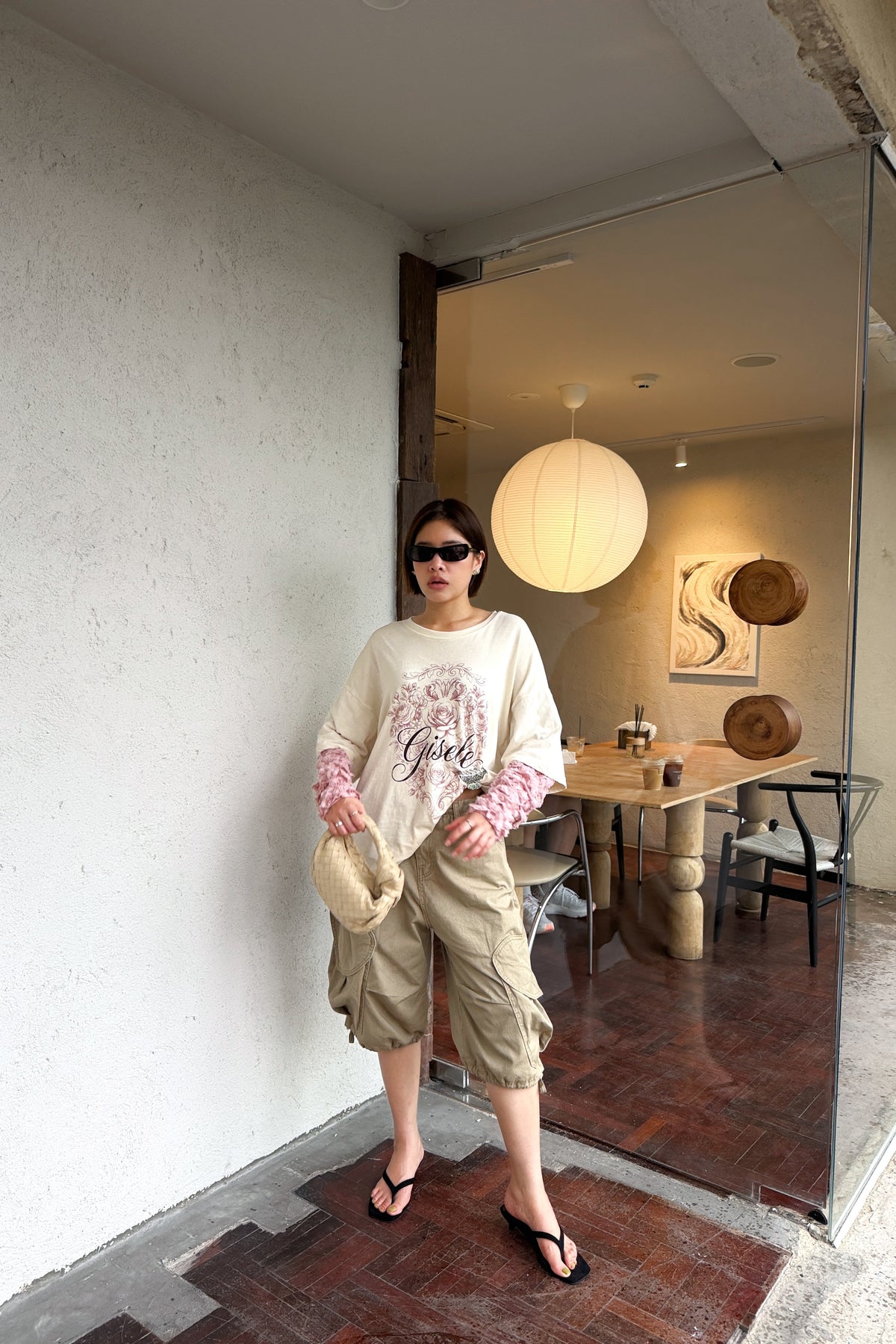 Rosie Lace Sleeve Tee