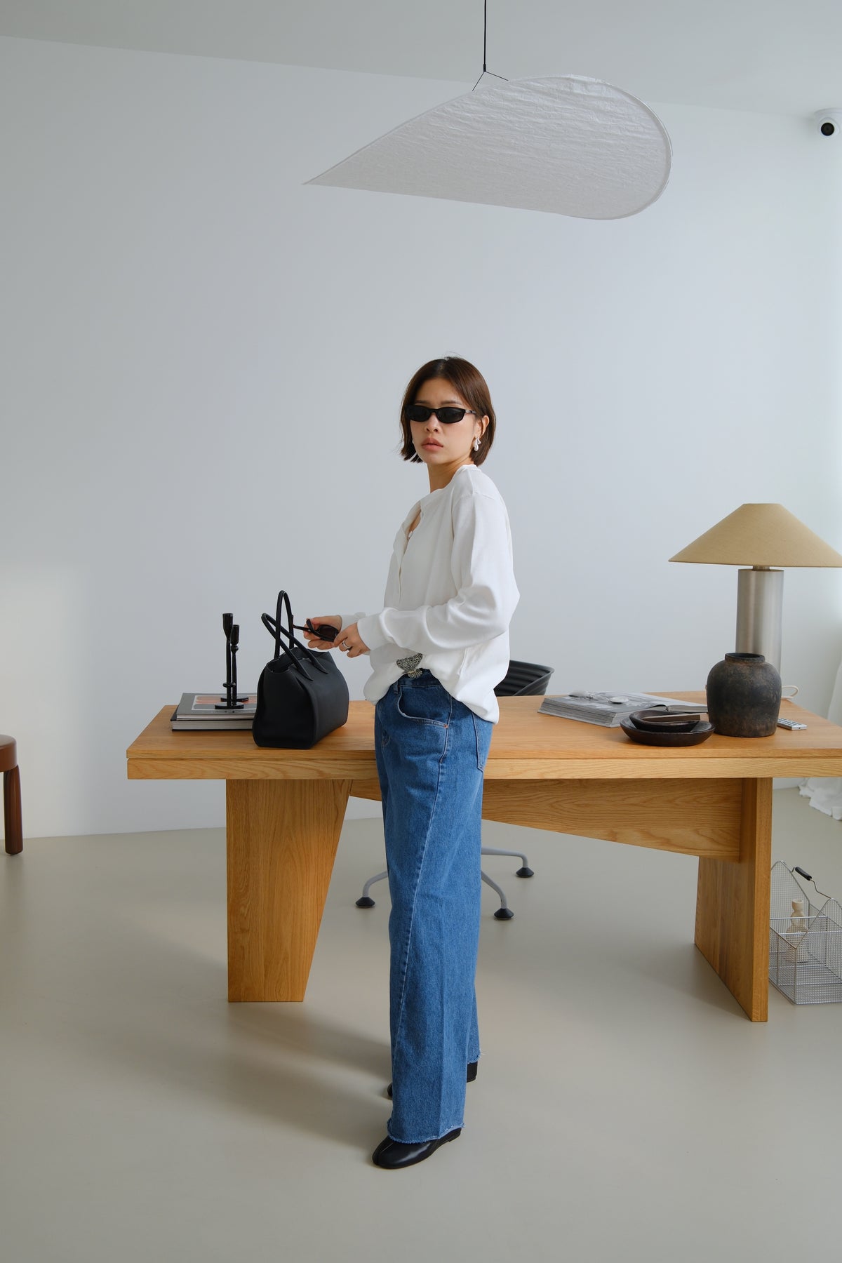 Riley Adjustable Waist Straight Jeans
