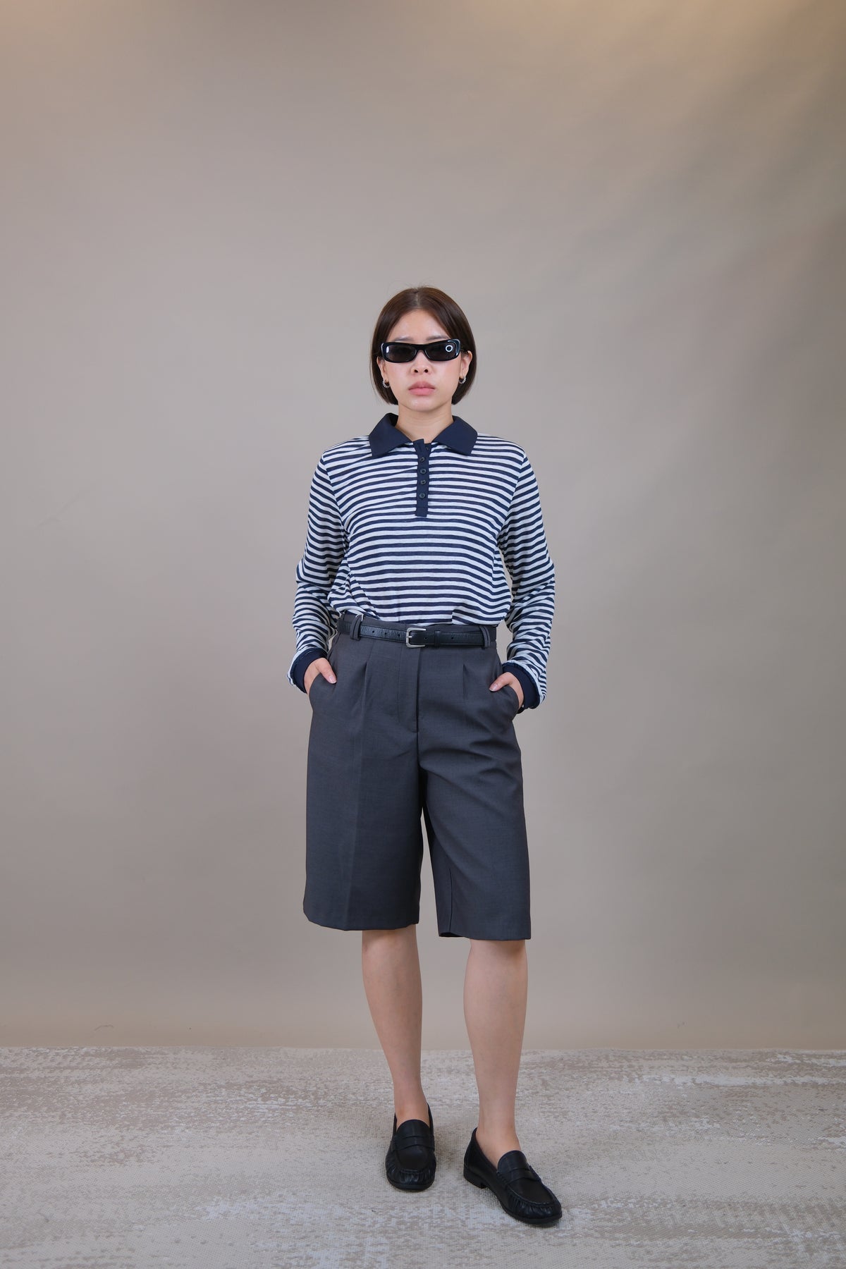Soren Lightweight Stripe Polo