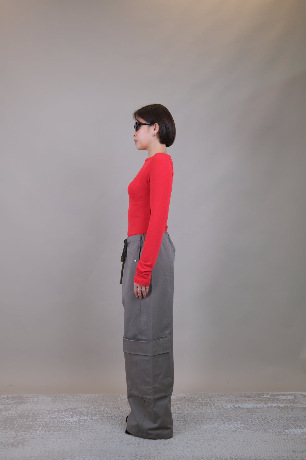 Aimee Fitted Boat Neck Tee