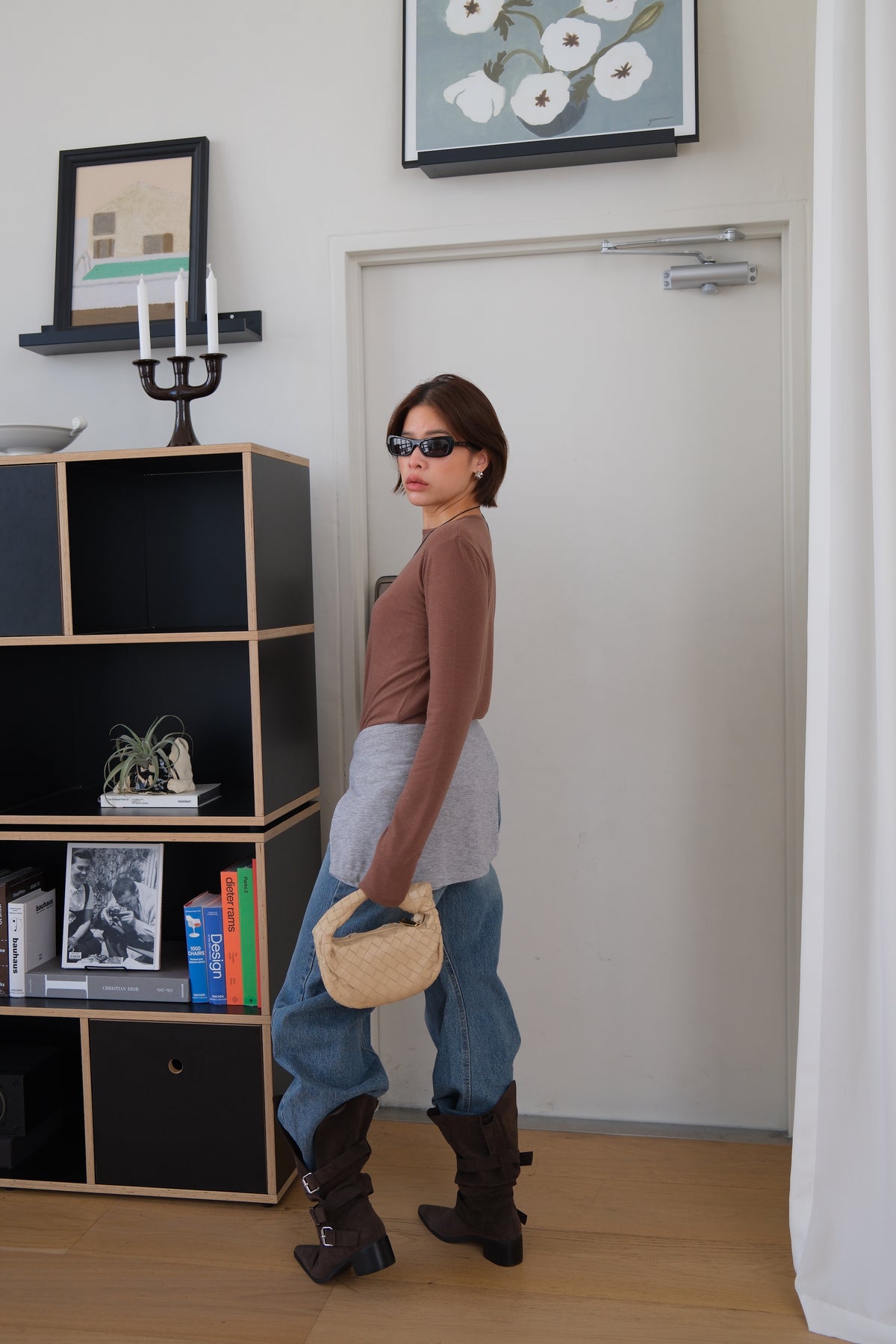 Dover Round Neck Crop Tee