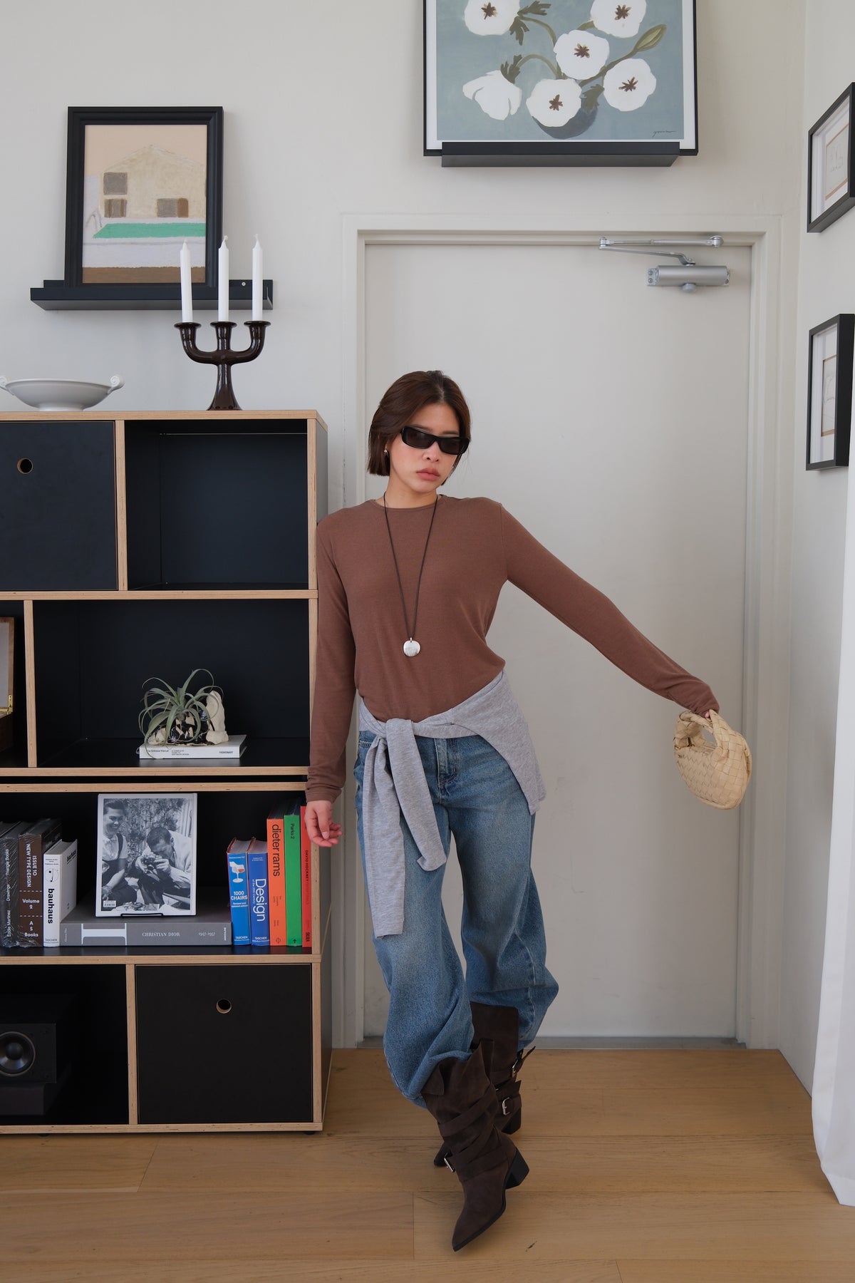 Dover Round Neck Crop Tee