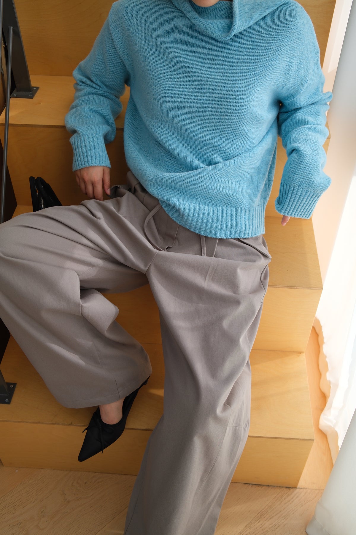 Hollis Utility Wide-Leg Trousers