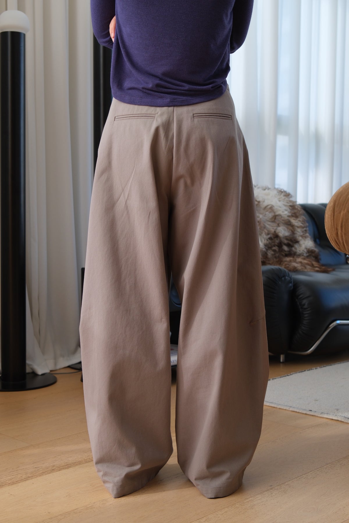 Hollis Utility Wide-Leg Trousers