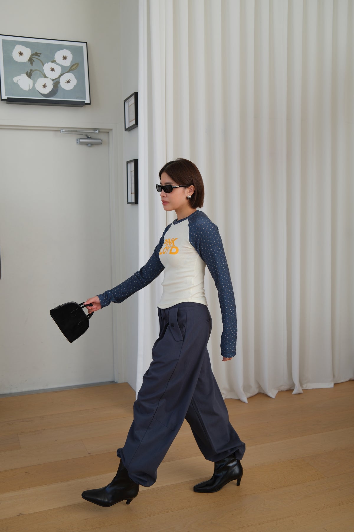 Hollis Utility Wide-Leg Trousers