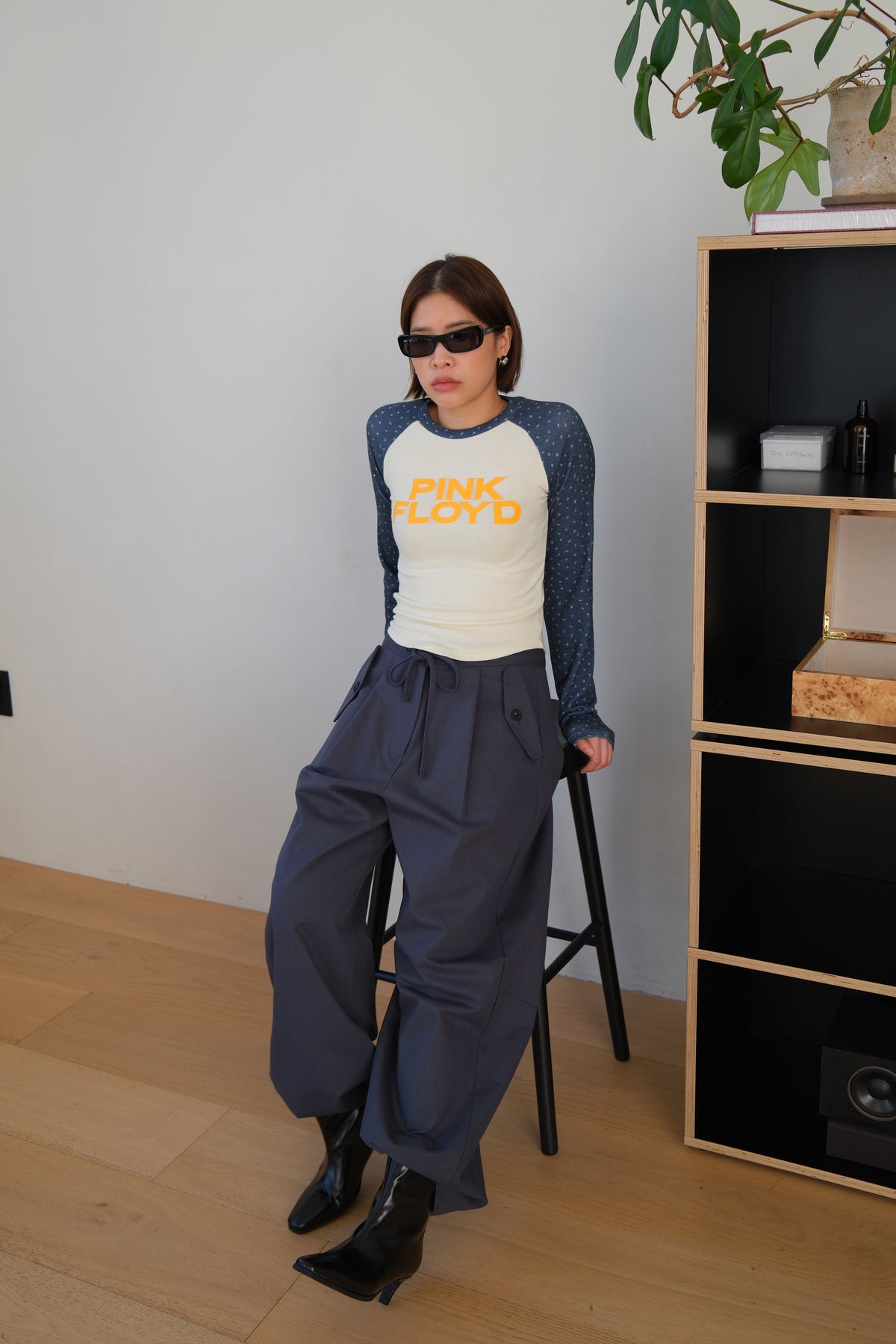 Hollis Utility Wide-Leg Trousers