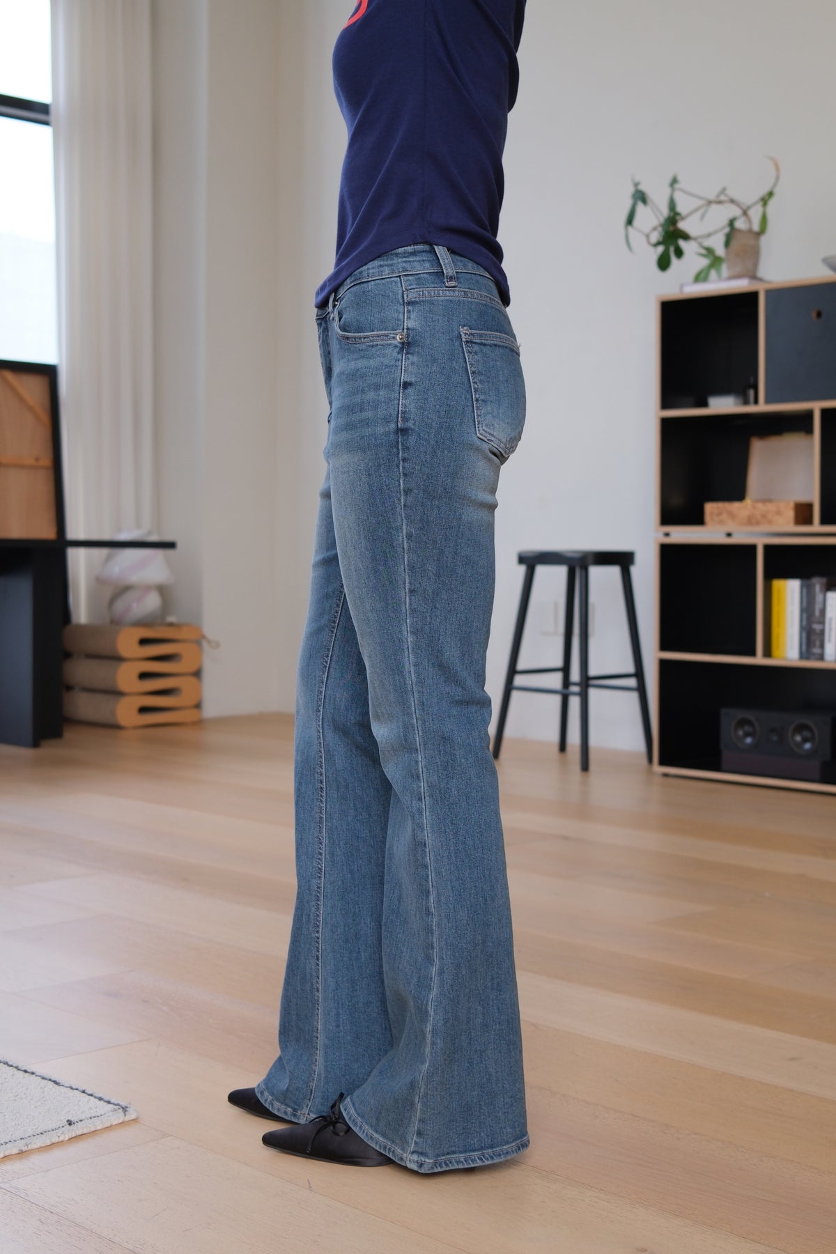 Dallas High-Rise Stretch Flare Jeans