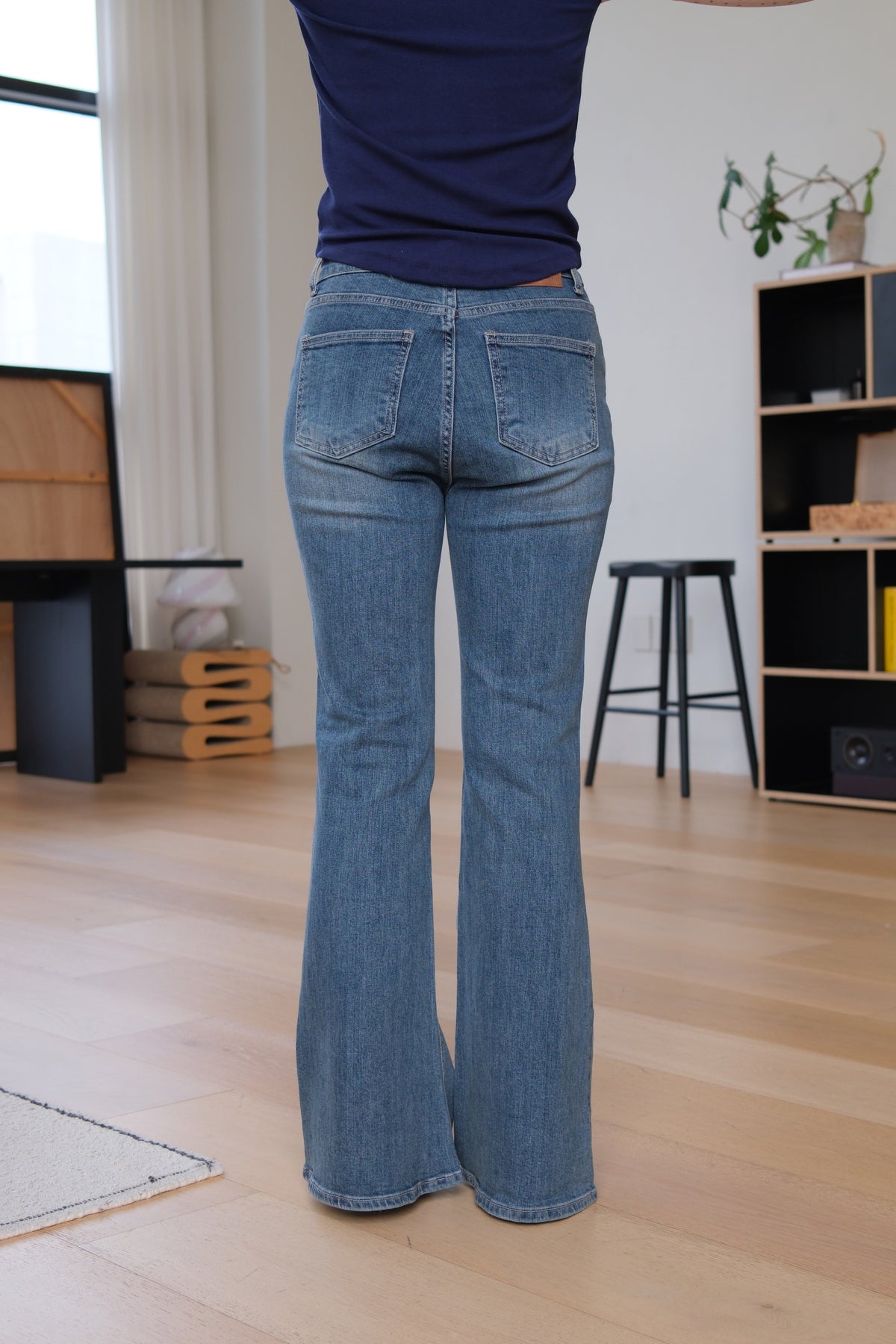 Dallas High-Rise Stretch Flare Jeans