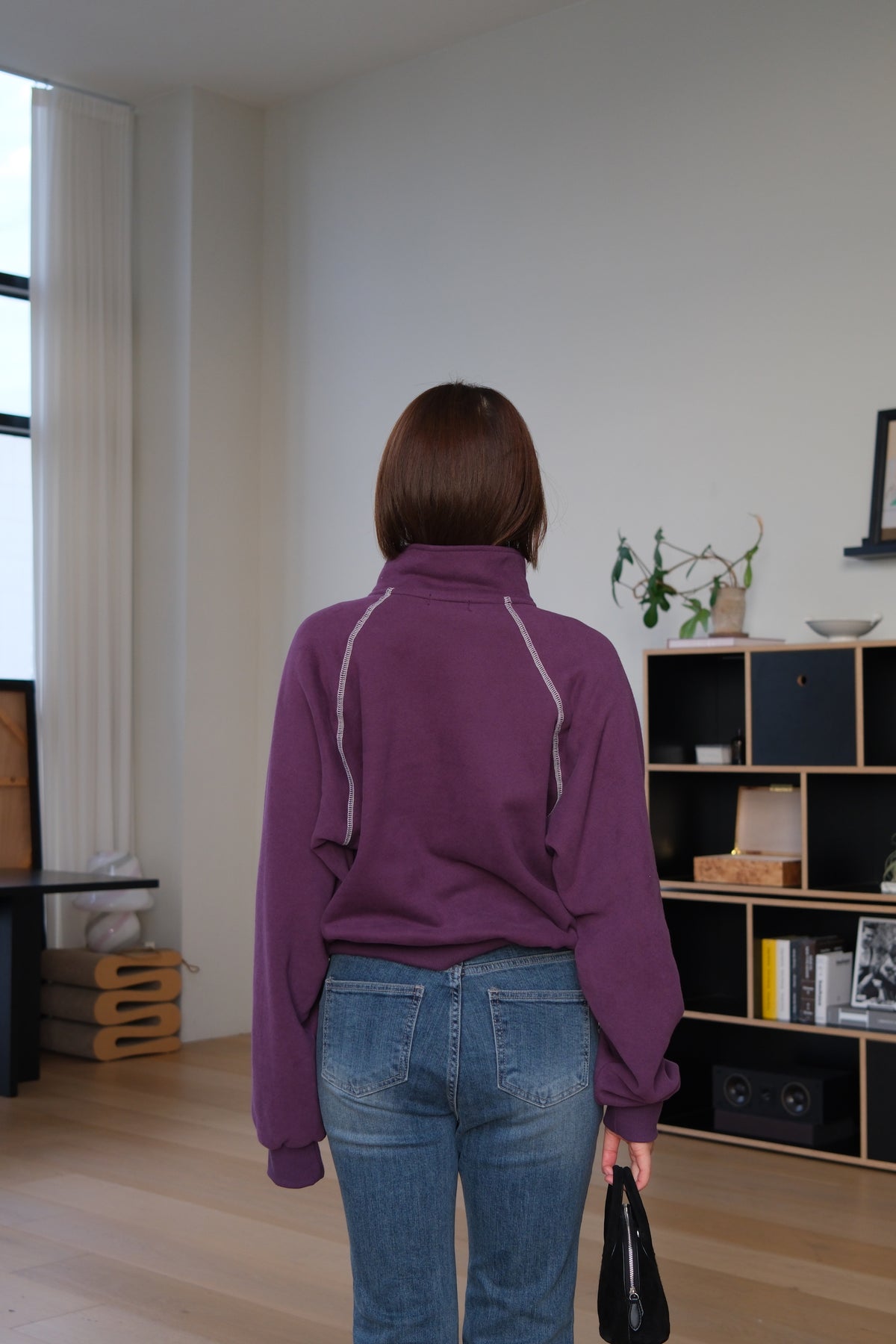 Alpine Button Neck Pullover