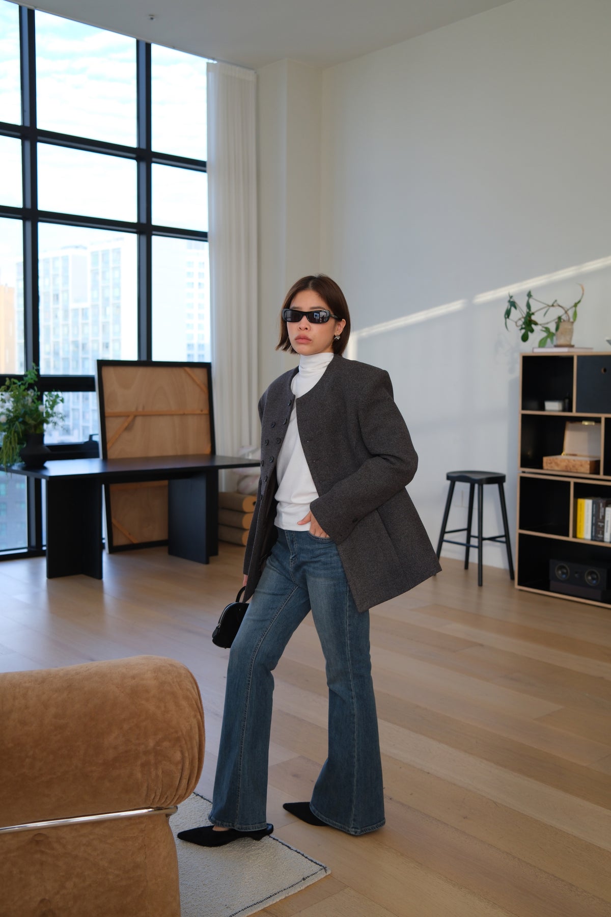 Dallas High-Rise Stretch Flare Jeans