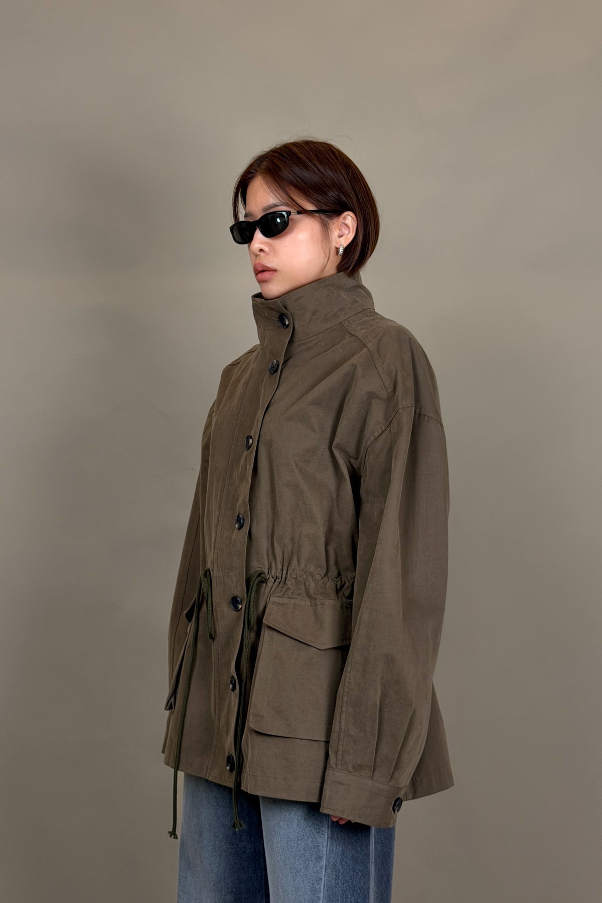 Aiden Drawstring Field Jacket