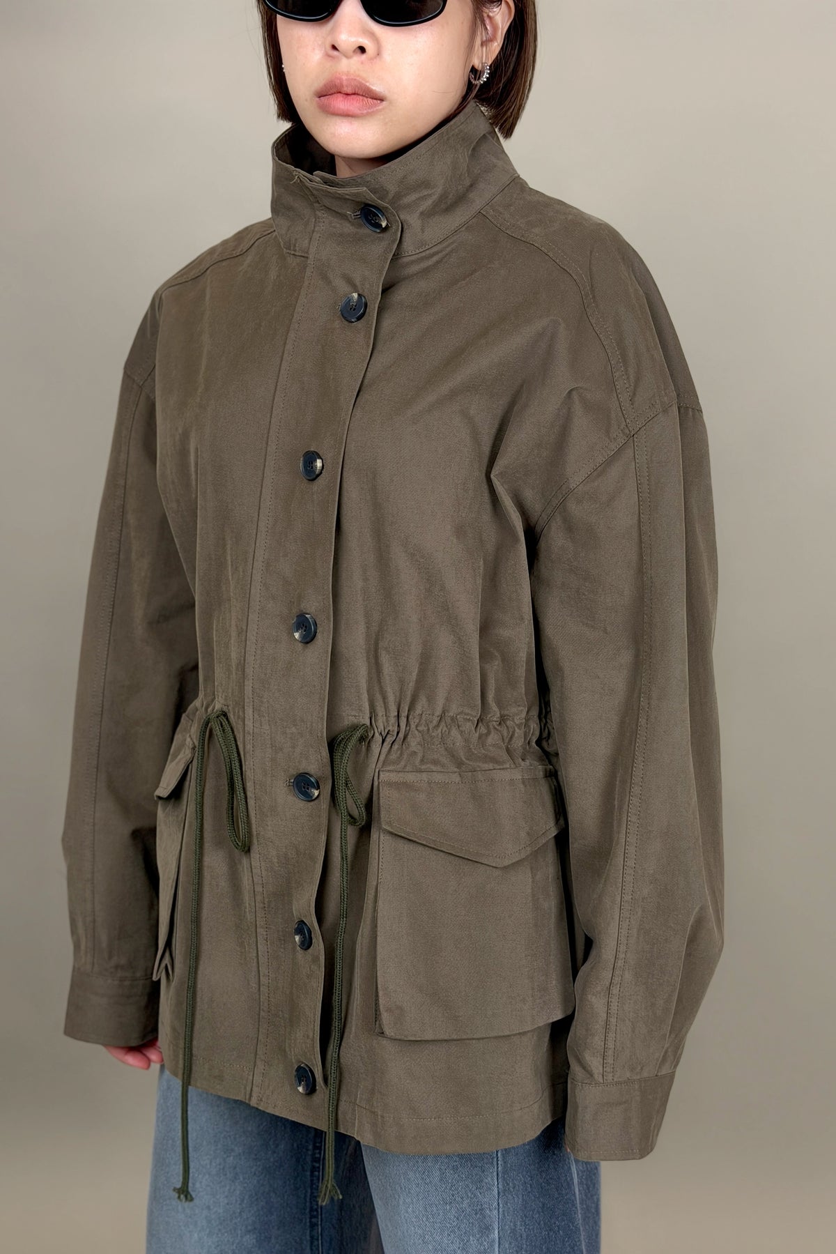 Aiden Drawstring Field Jacket