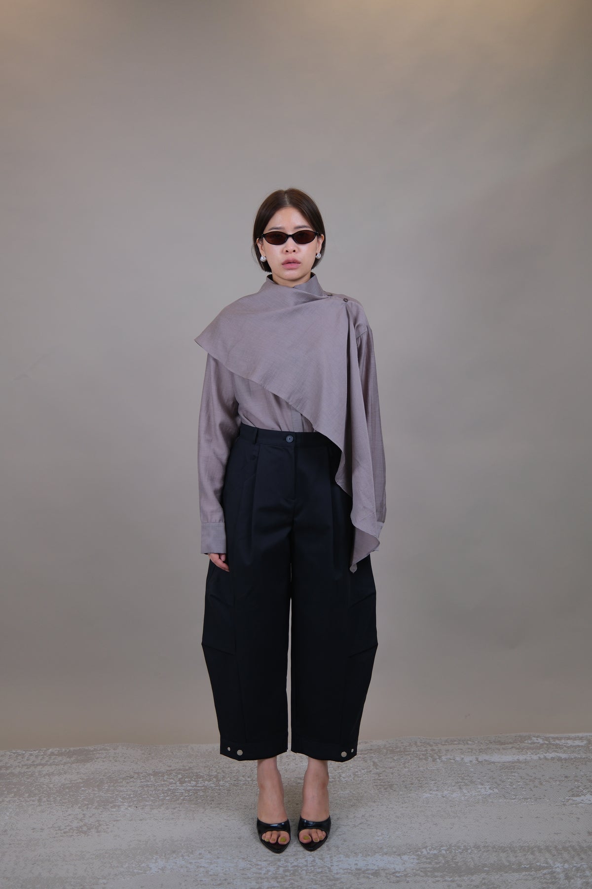 Kori Curved Crop Trousers