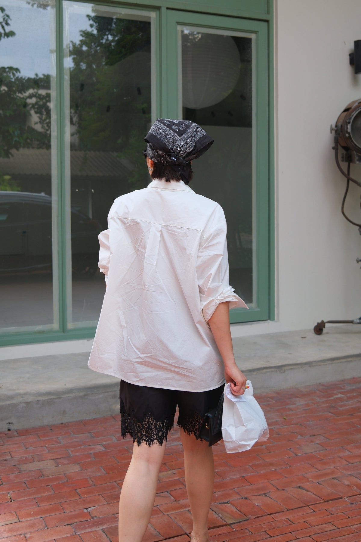 Double Collar Loose Shirt