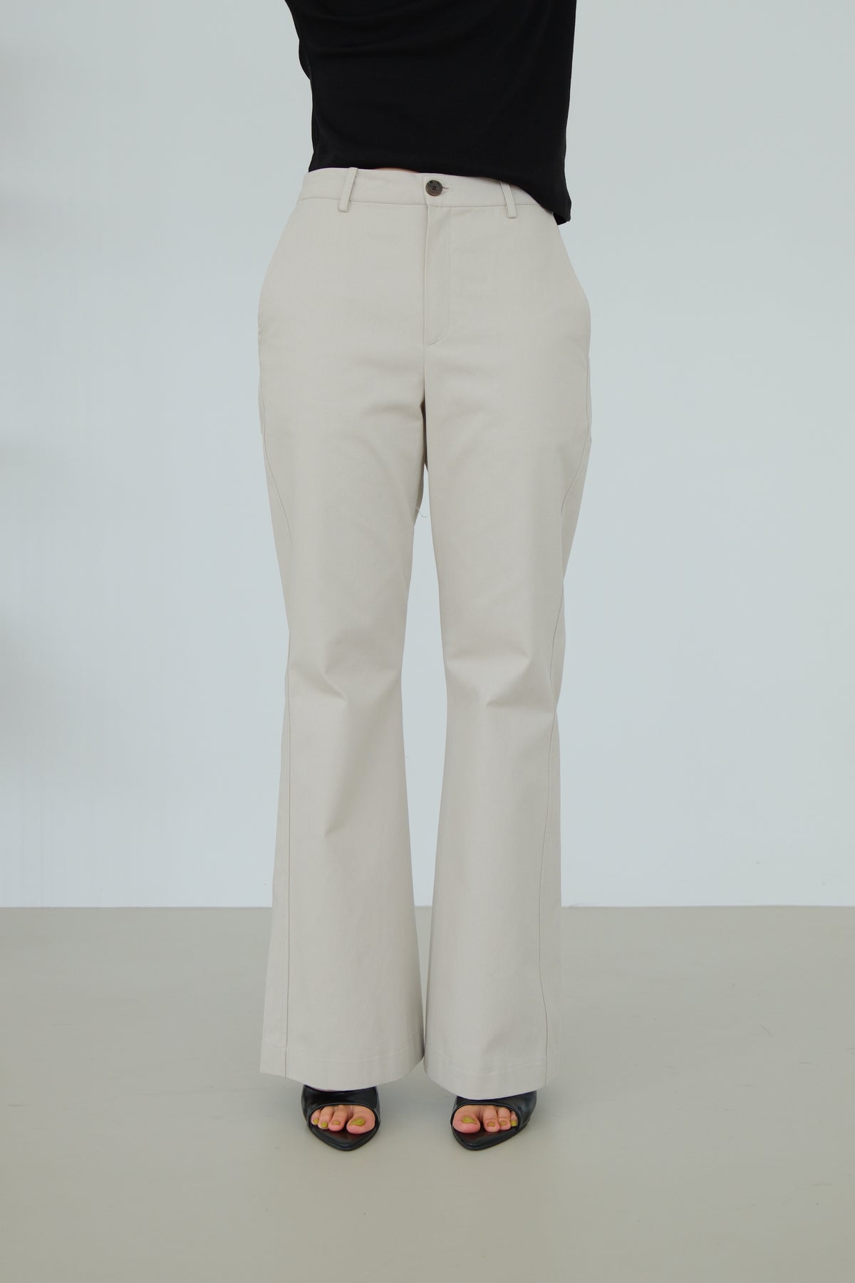 Nora Seam Flared Trousers