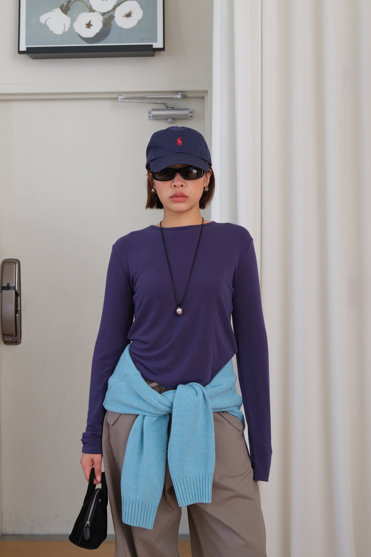 Dover Round Neck Crop Tee