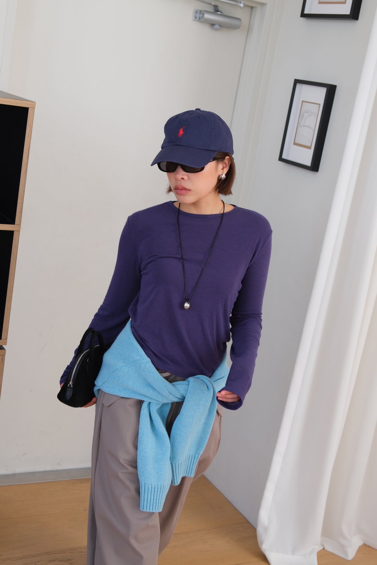 Dover Round Neck Crop Tee