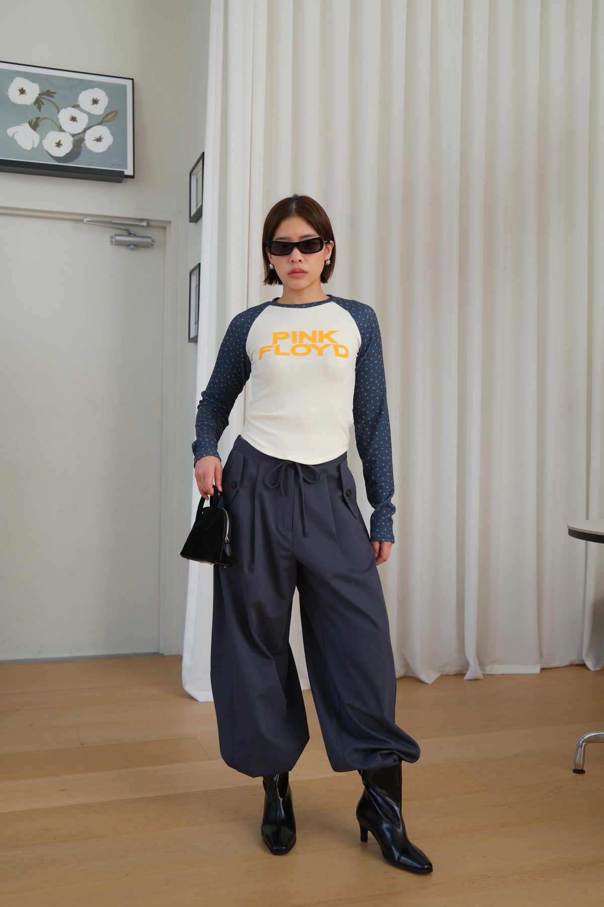 Hollis Utility Wide-Leg Trousers