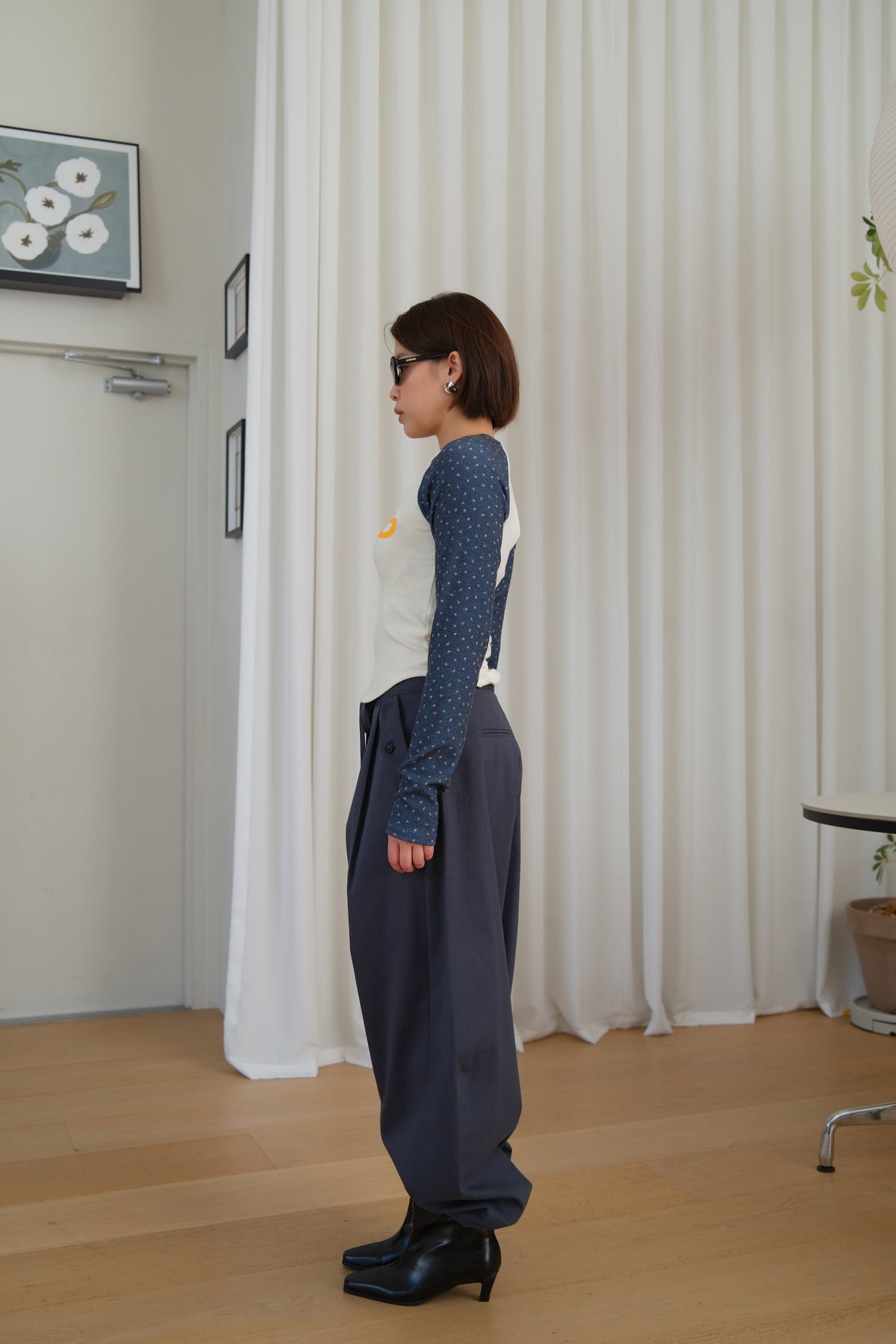 Hollis Utility Wide-Leg Trousers