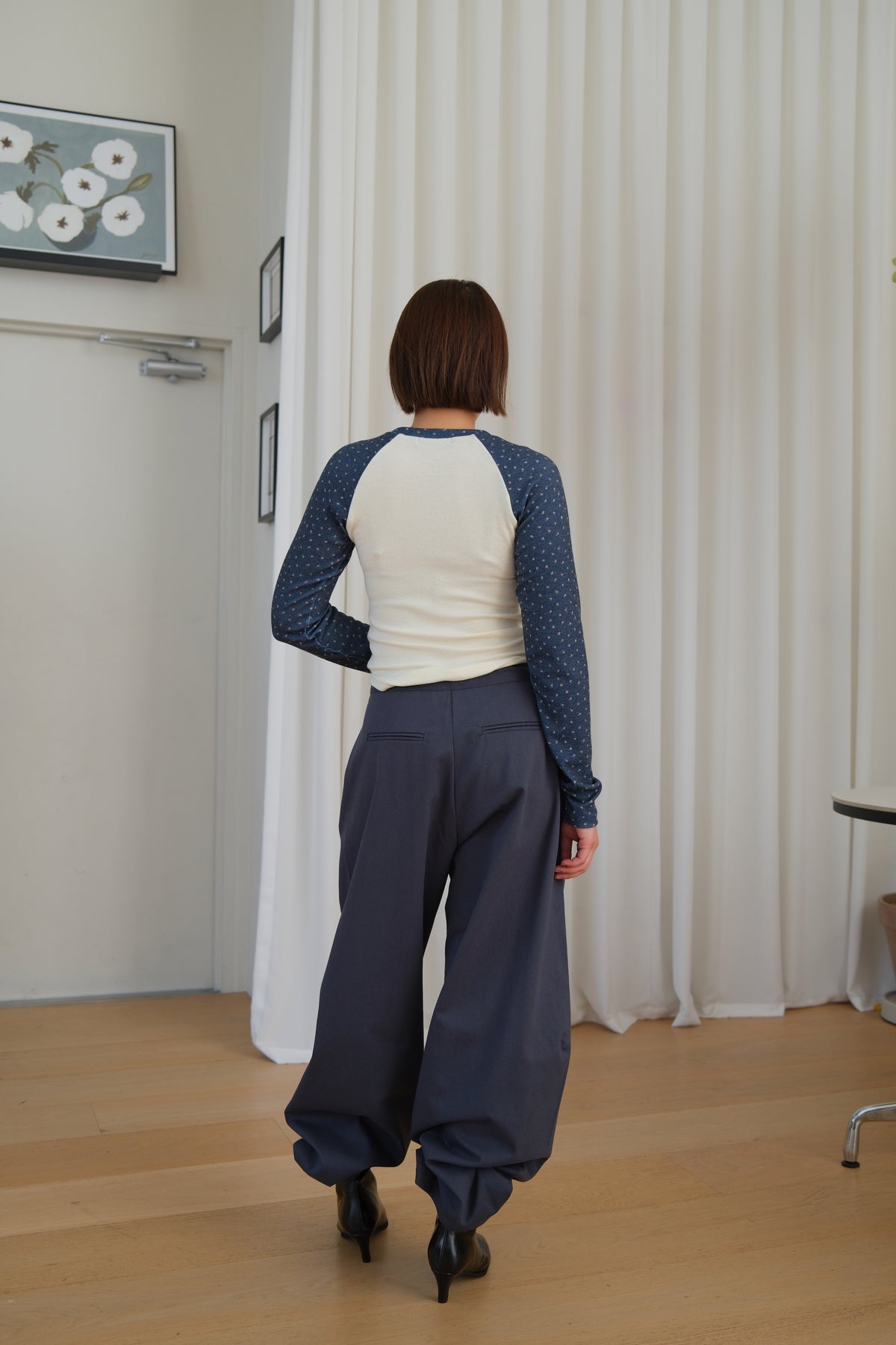 Hollis Utility Wide-Leg Trousers