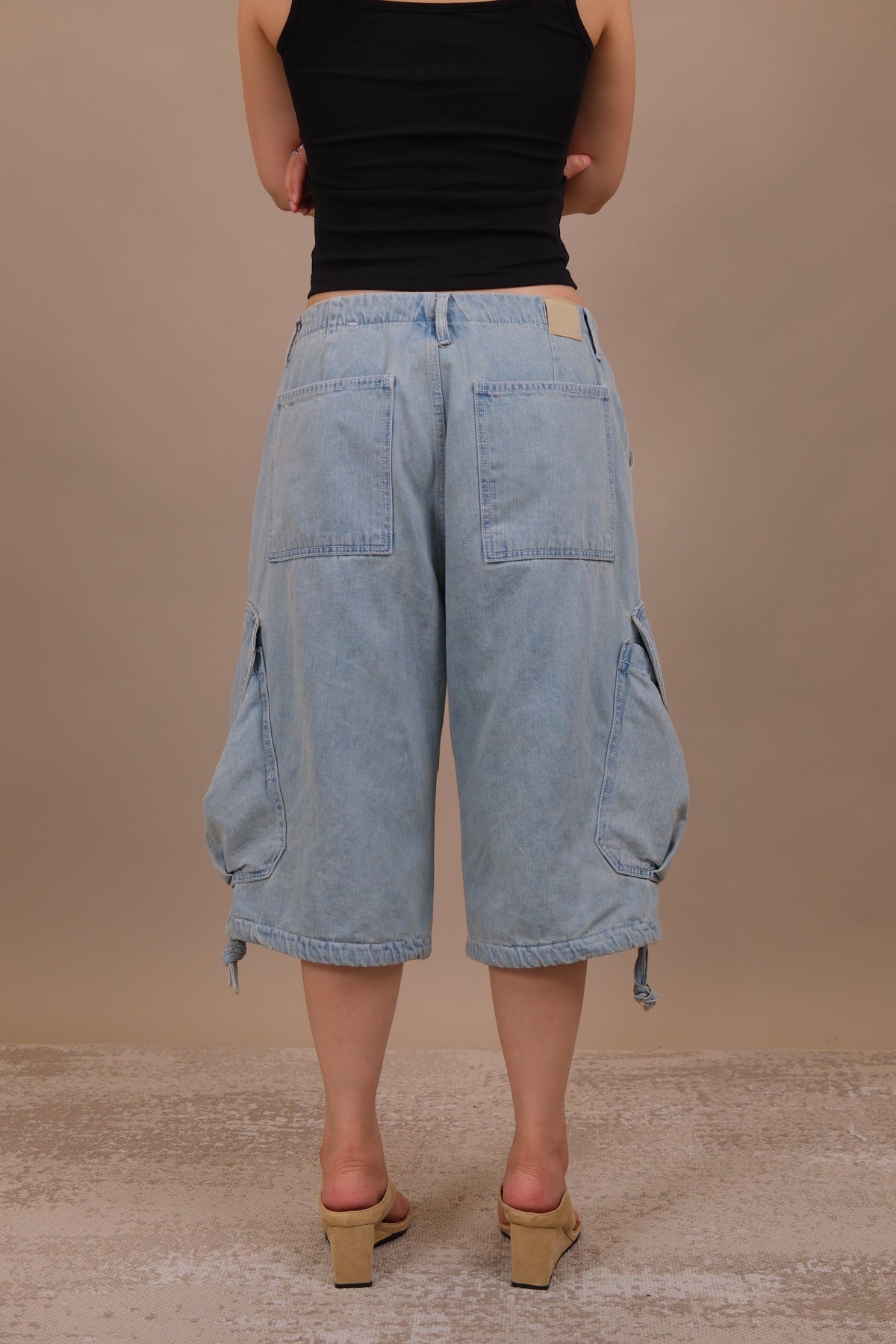 Heart-Pocket Cargo shorts