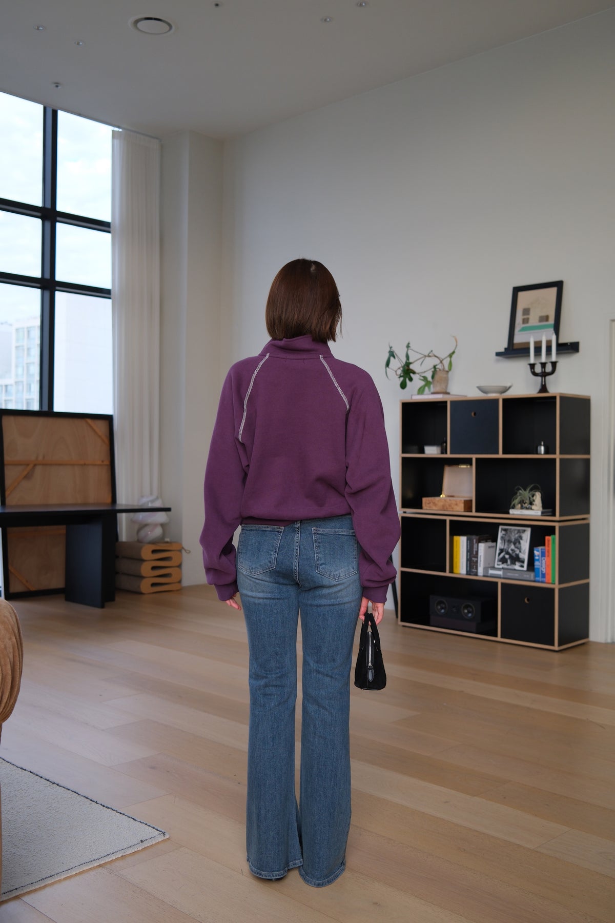 Alpine Button Neck Pullover