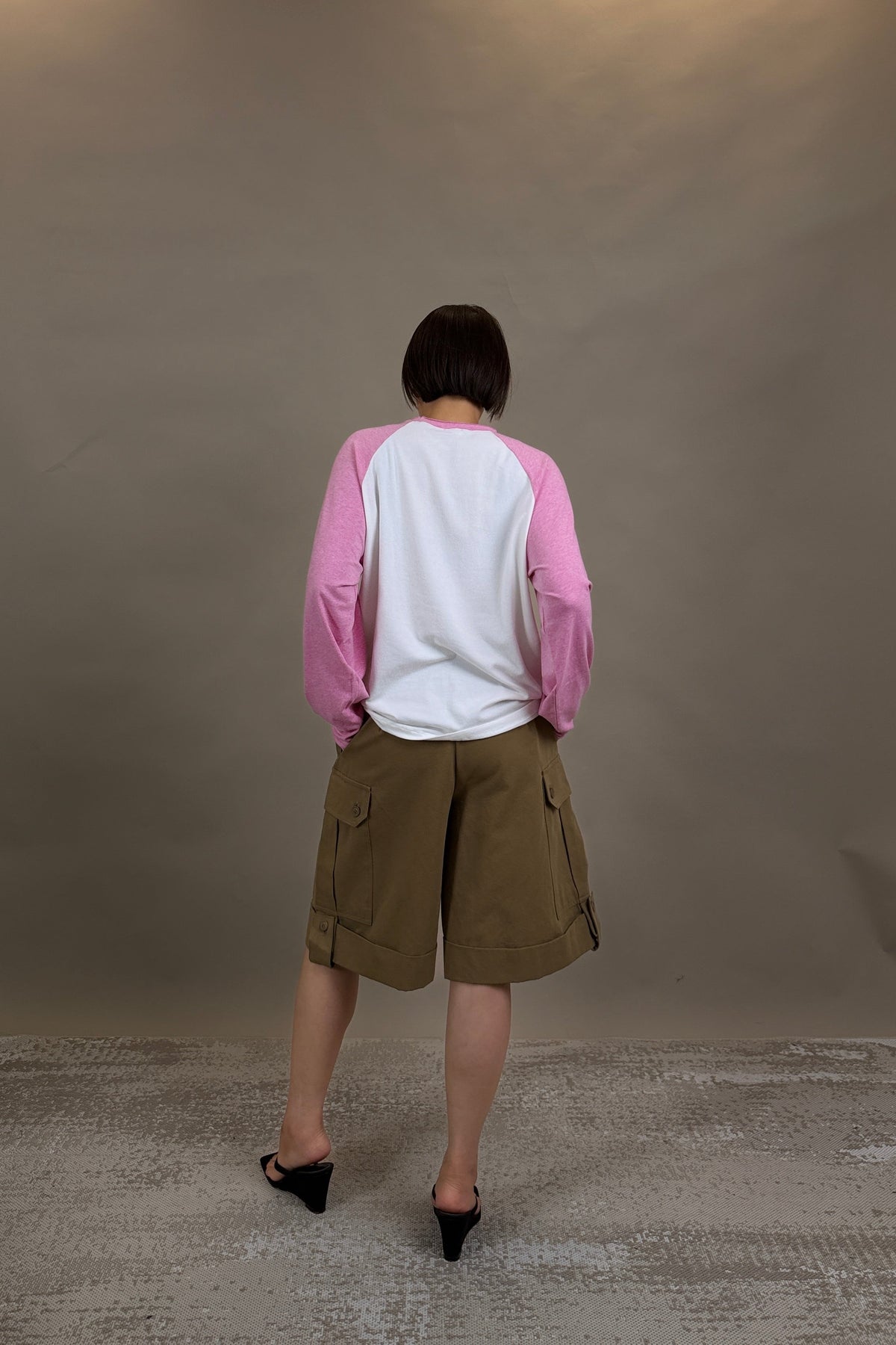 Newyork Raglan Pastel Sleeve Top
