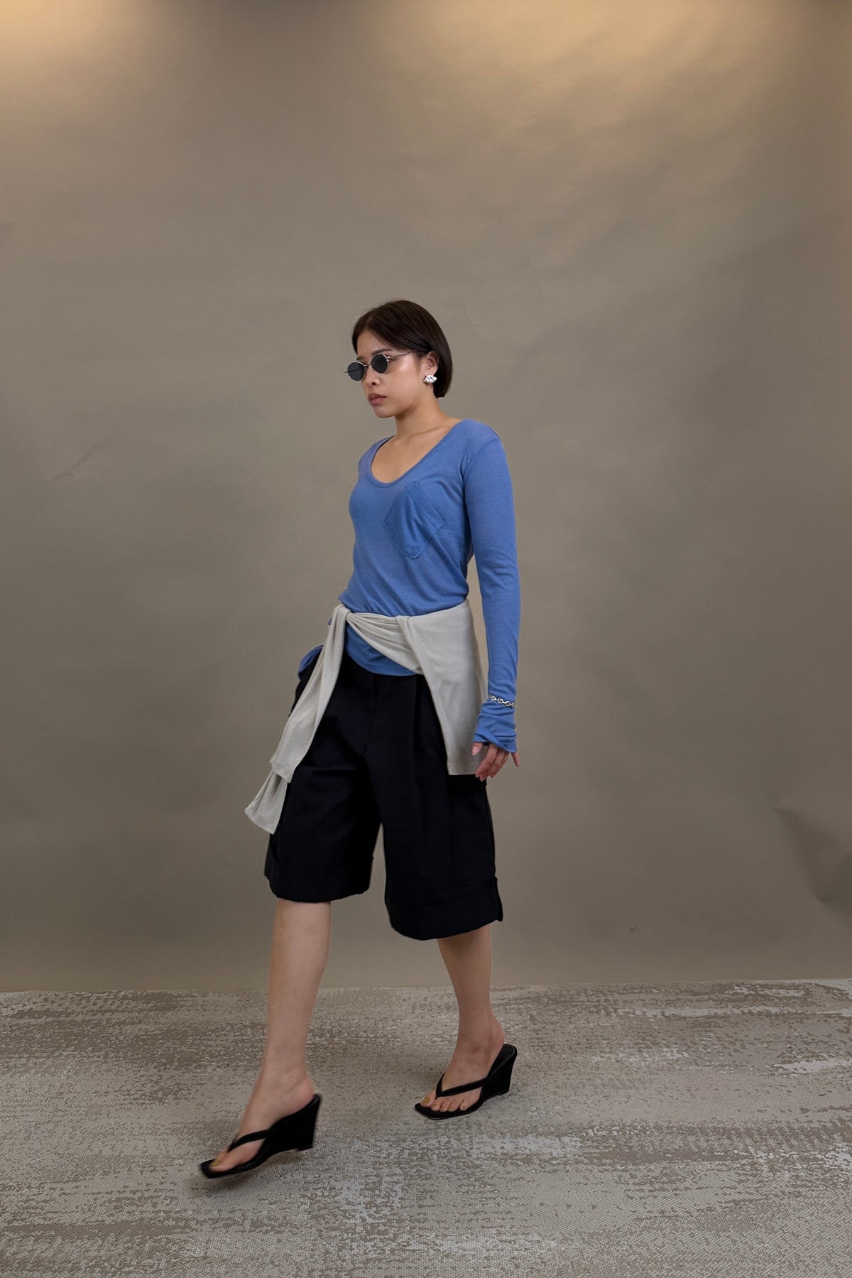 Tilt Pocket Sheer Tee