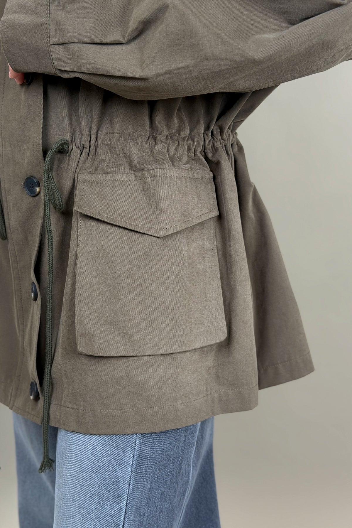 Aiden Drawstring Field Jacket