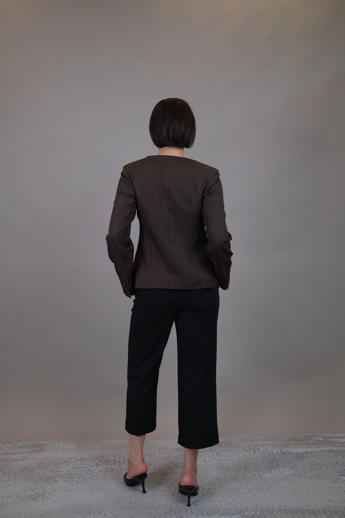 Margot Cuffed Crop Slacks