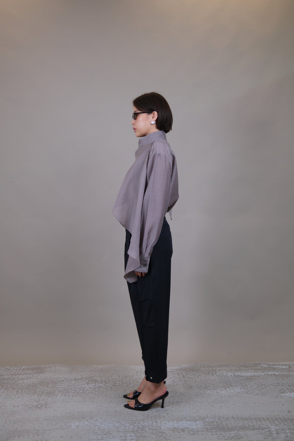 Élan Scarf Detail Shirt